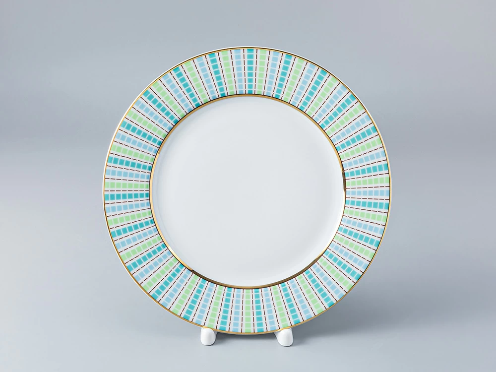 Тарелка мелкая 215 мм форма Европейская-2 рисунок Дублин арт. 80.9773100.1