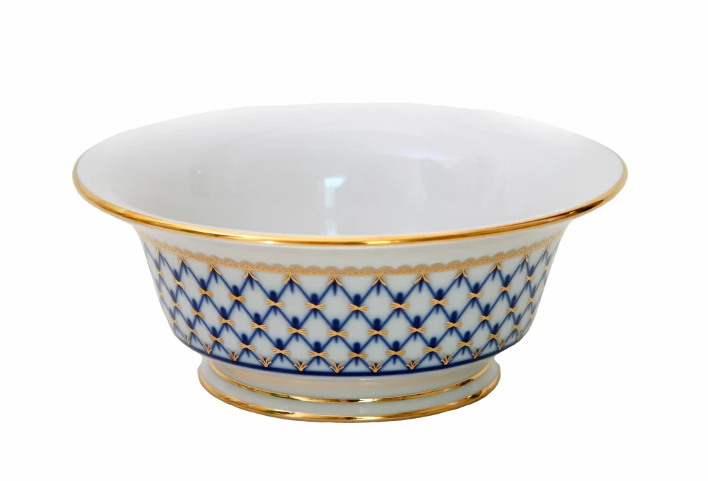 Салатник шести порционный круглый Александрия Кобальтовая сетка арт. 80.66568.00.1