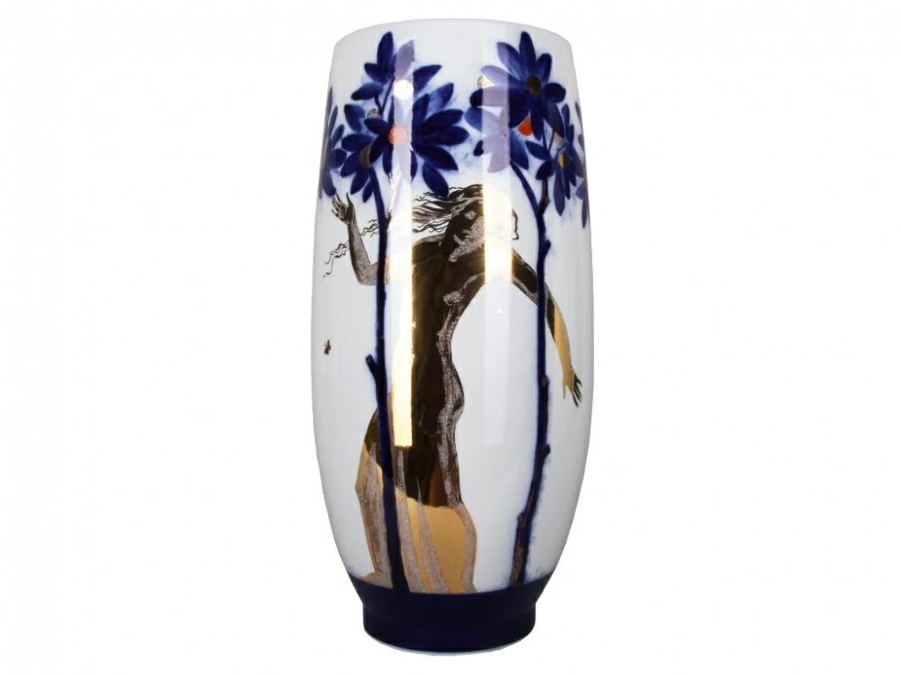 Ваза форма Карелия рисунок Сады памяти 1 арт. 60.10199.00.1