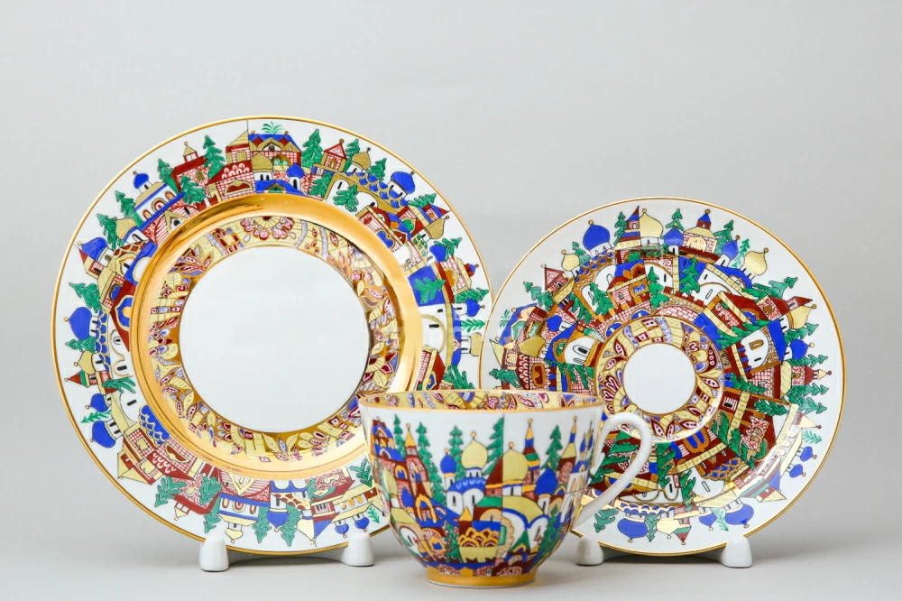 Трехпредметный комплект Весенняя Русская фантазия арт. 81.20887.00.1