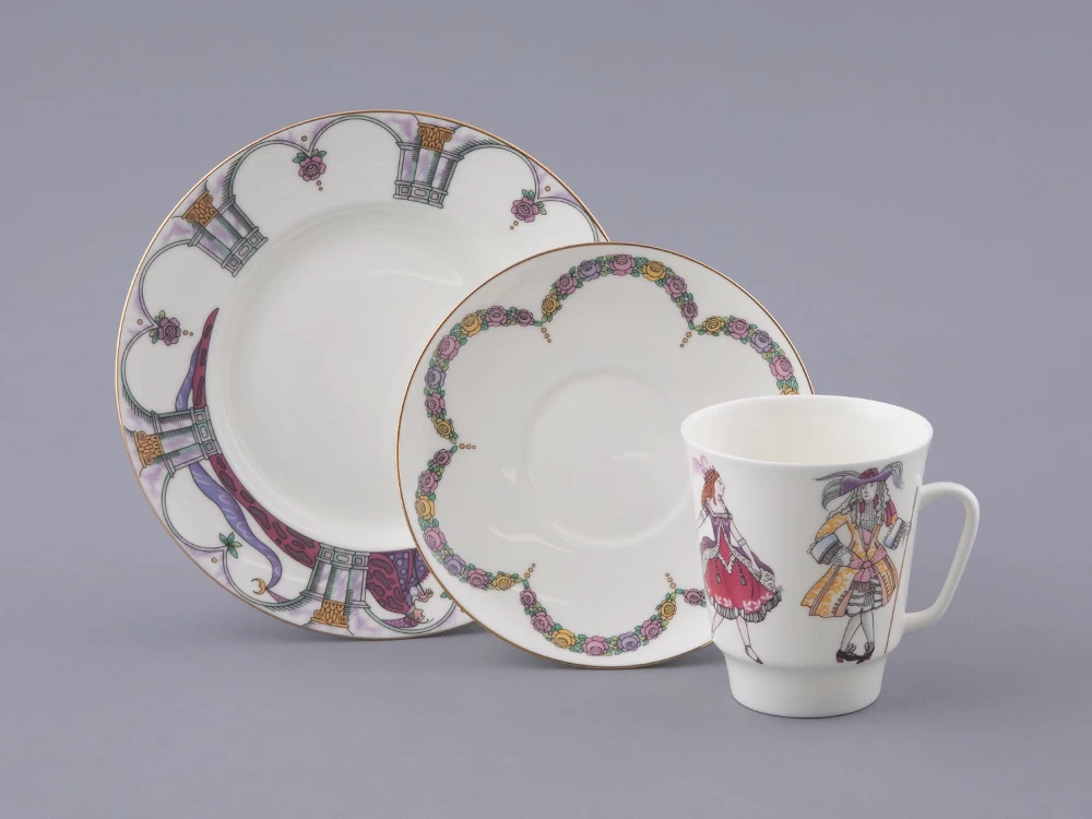 Трехпредметный комплект 165 мл форма Майская рисунок Балет Спящая красавица, арт. 81.28736.00.1