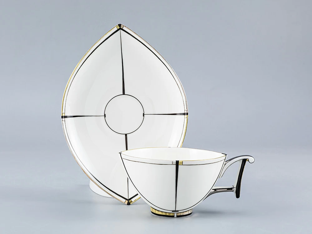 Чашка с блюдцем чайная 200 мл форма Ковчег рисунок Ковчег арт. 81.15873.00.1