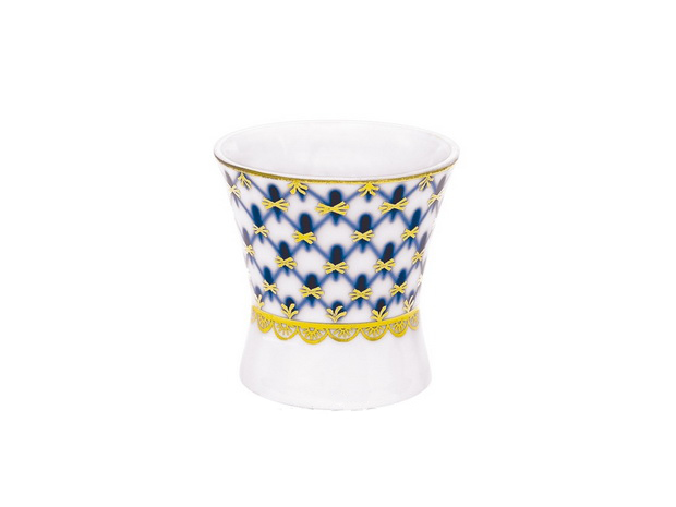 Рюмка для яица Кобальтовая сетка арт. 80.07115.00.1