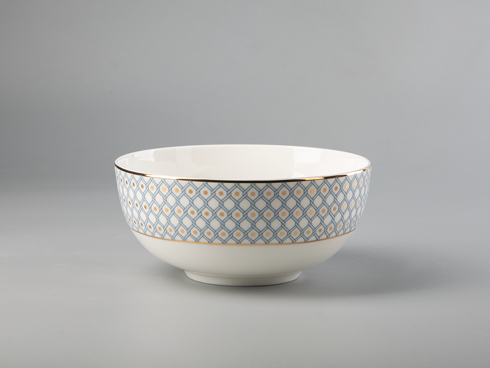 Салатник 160 мм форма Восточная рисунок Азур 1 арт. 80.42071.00.1