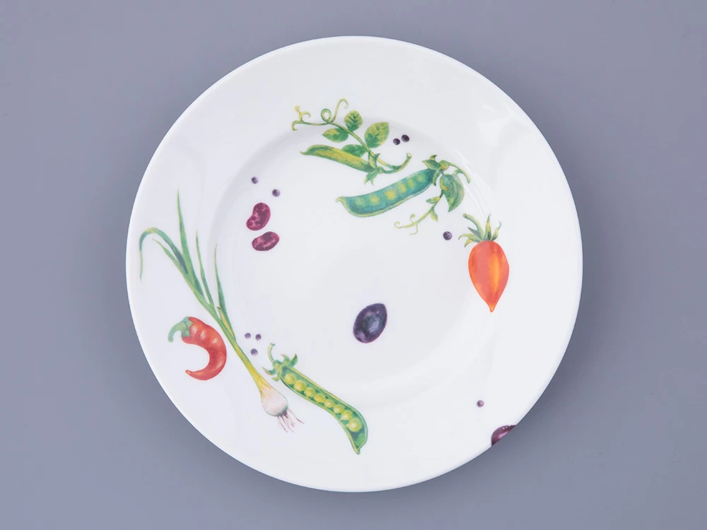 Тарелка 180 мм, форма Гладкая, рисунок Мамина Дача, арт. 80.48008.00.1