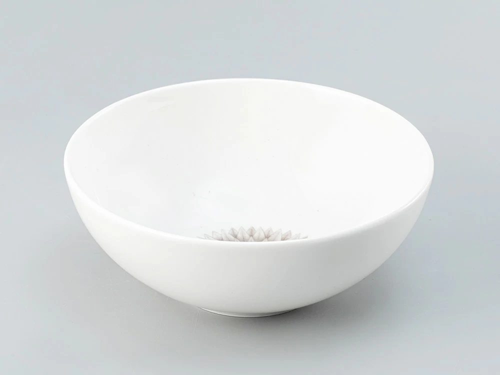 Тарелка глубокая 150х60 мм форма Восточная рисунок Aloha Bungalow, арт. 80.40061.00.1