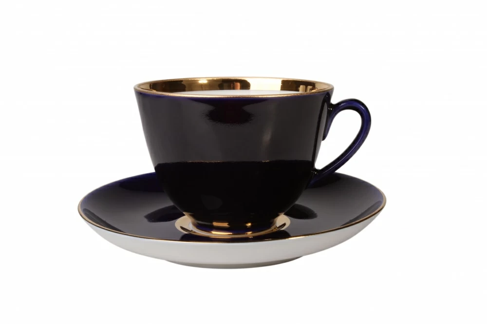 Чашка с блюдцем чайная Весенняя 'Ночь' 250 мл арт. 81.15138.00.1