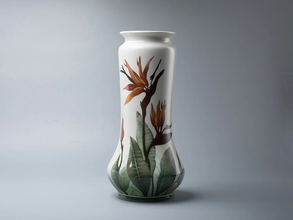 Ваза форма Альфа, рисунок Стрелиция, арт 80.44071.00.1