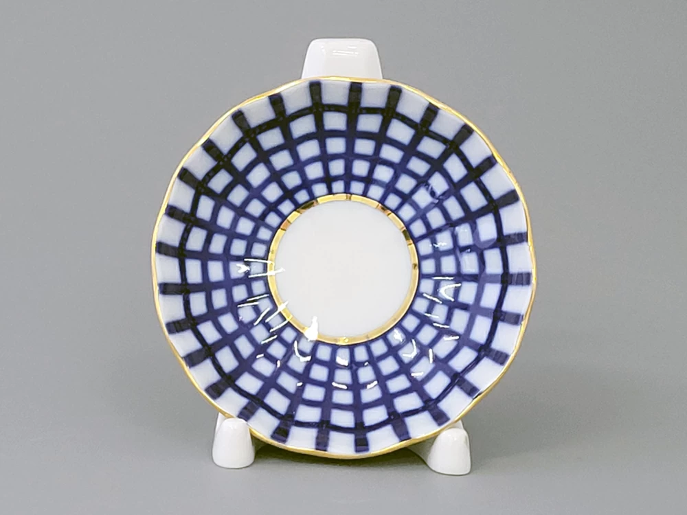 Розетка Тюльпан Кобальтовая клетка арт. 80.04059.00.1