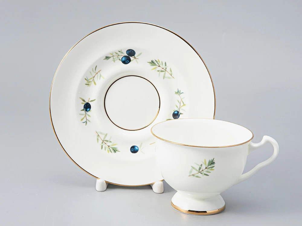 Чашка с блюдцем чайная форма Айседора рисунок Шикша арт. 81.26754.00.1