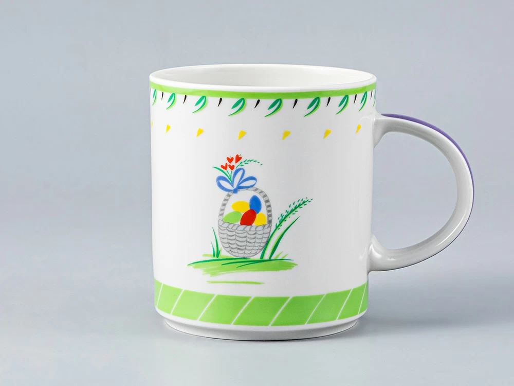 Кружка форма Стандарт рисунок Цветная Пасха, арт. 80.98860.00.1