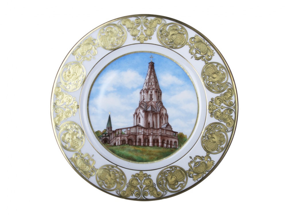 Декоративная тарелка 265 мм форма Mazarin (Мазарин) рисунок Коломенское арт. 60.09309.00.1