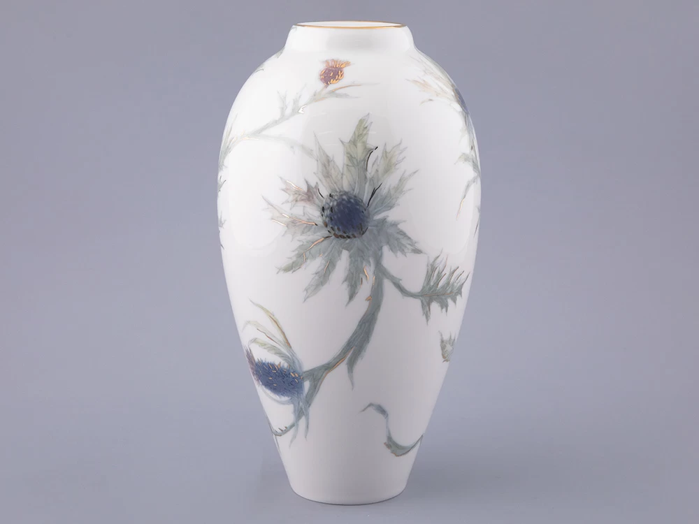 Ваза форма Фрезия рисунок Репейник, арт. 80.48115.00.1