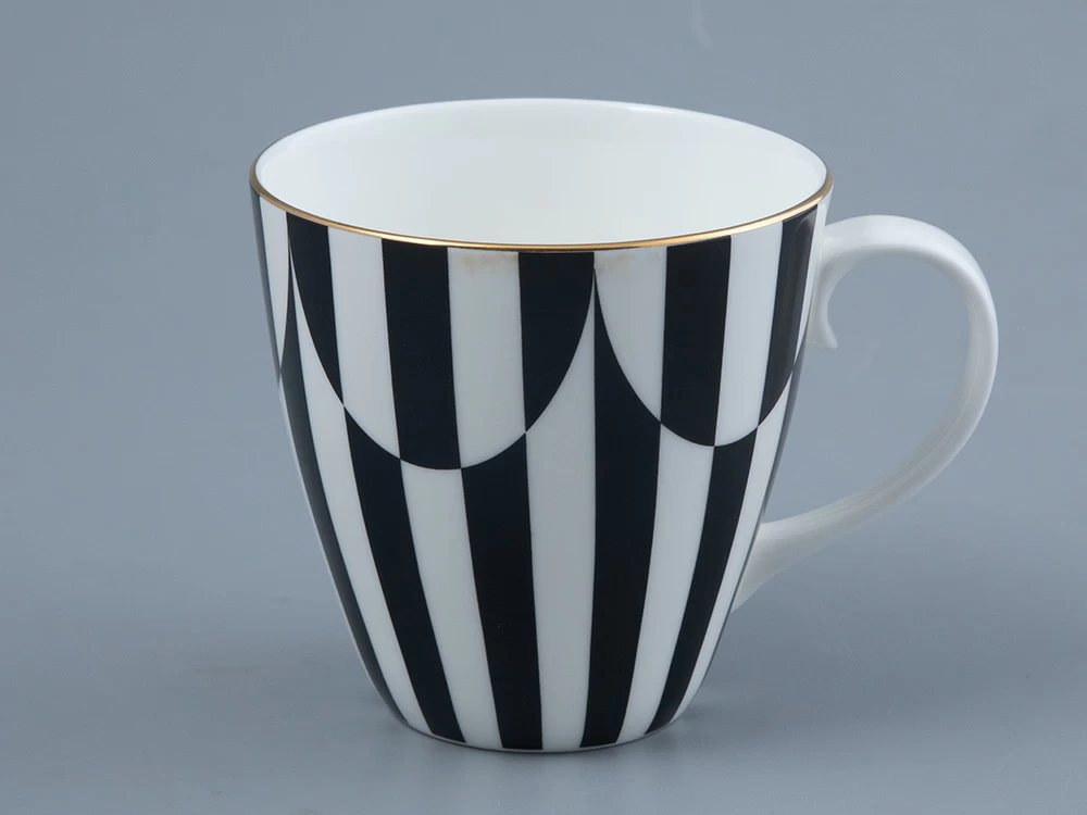 Бокал форма Весна рисунок Да и нет Черный арт. 80.45837.00.1