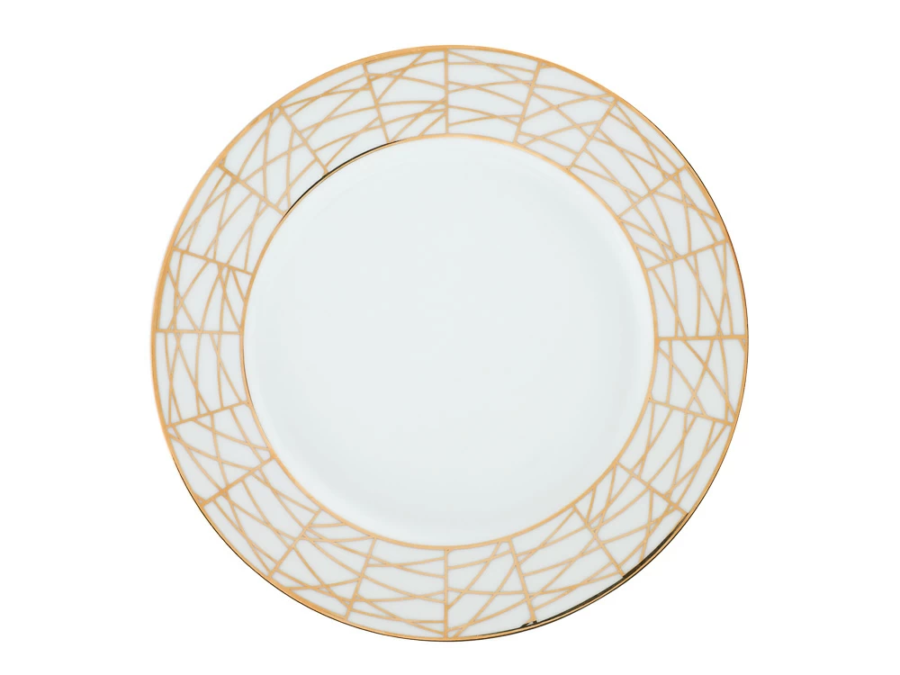 Императорский фарфоровый завод Тарелка глубокая 250 мм форма Европейская - 2 рисунок Морозная сказка, арт. 80.96942.00.1