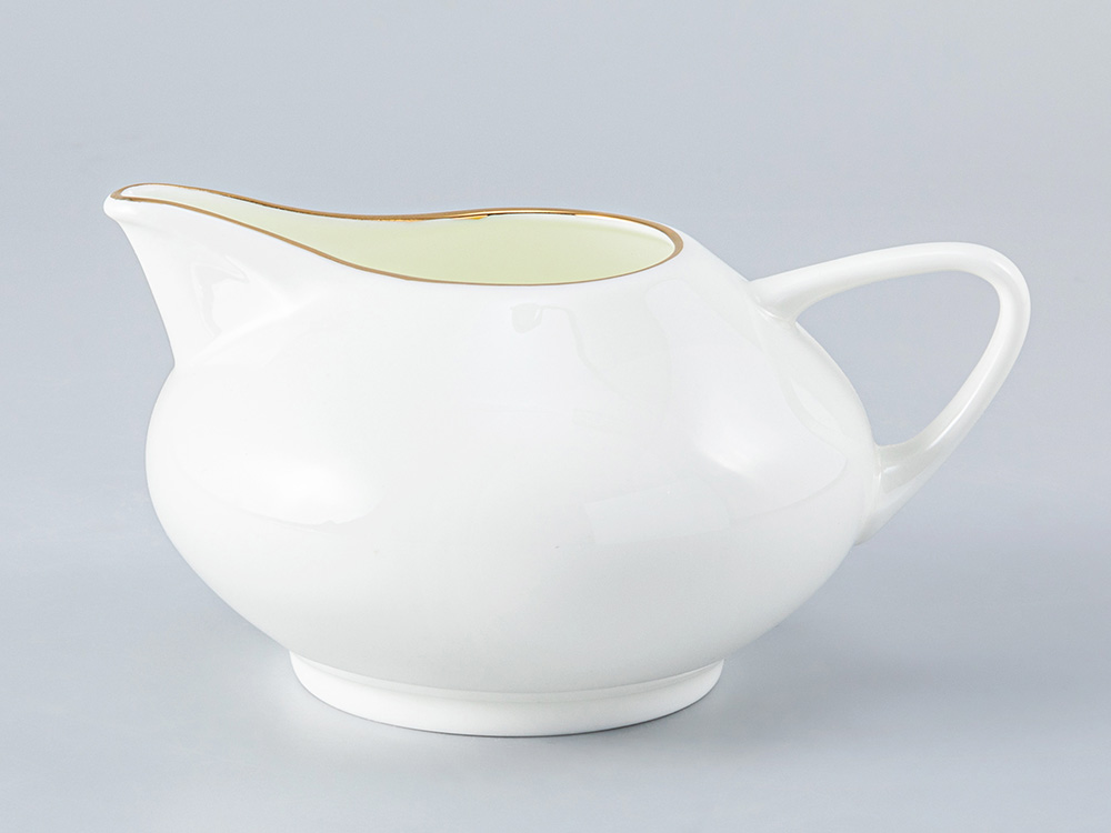 Сливочник 270 мл.,  форма Купольная, рисунок  Золотая лента арт. 80.54110.00.1