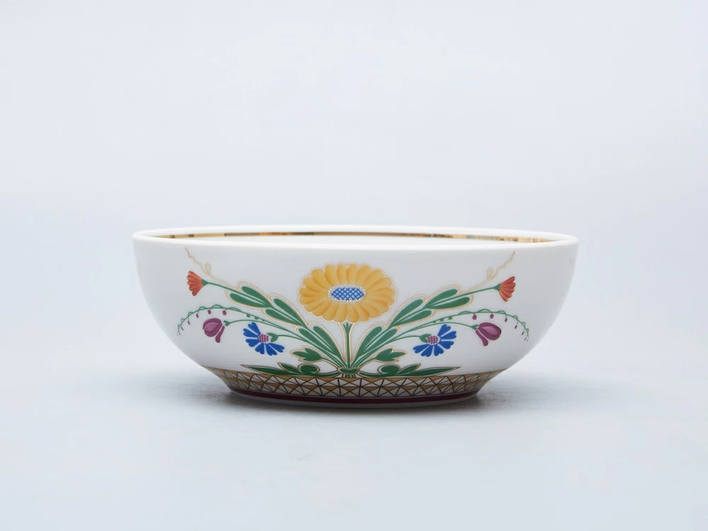 Императорский фарфоровый завод Салатник 160 мм, форма Утро, рисунок Замоскворечье арт. 80.40525.00.1