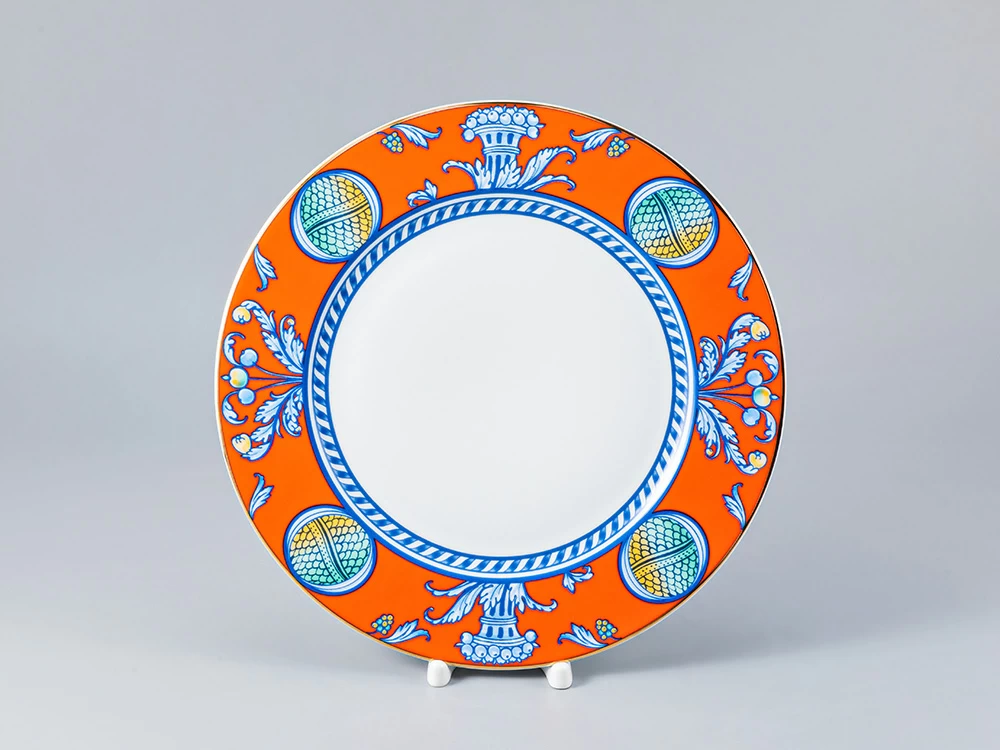 Тарелка 270 мм, форма Европейская, рисунок Высоцкая. Rosso (Россо), арт. 80.37141.00.1