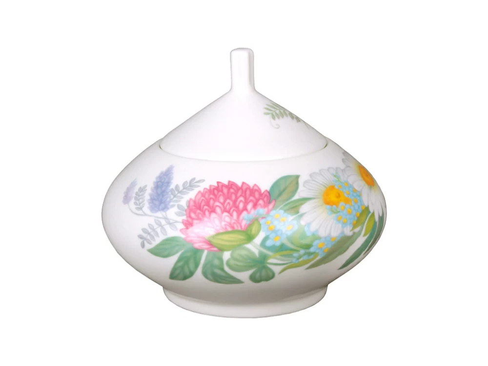 Сахарница Купольная Полевые цветы арт. 80.79849.00.1