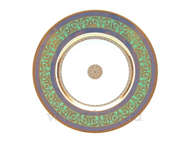 Императорский фарфоровый завод Блюдо круглое Mazarin Золотой 52 320 мм арт. 80.65357.00.1