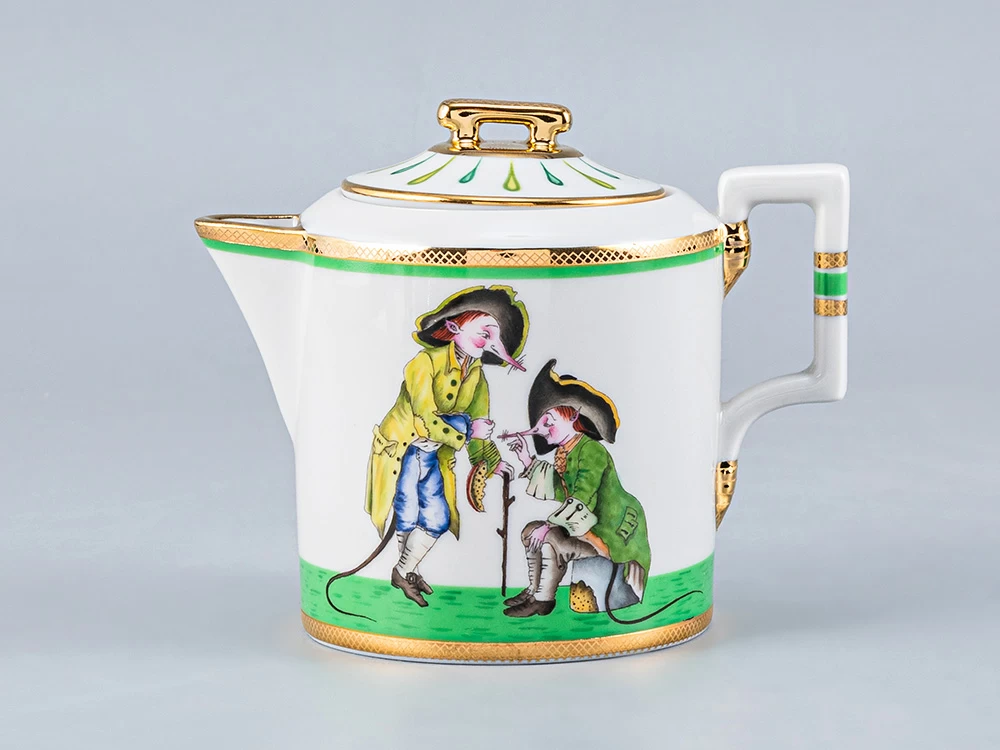 Сливочник форма форма Гербовая рисунок Крысята-воришки арт. 80.54330.00.1