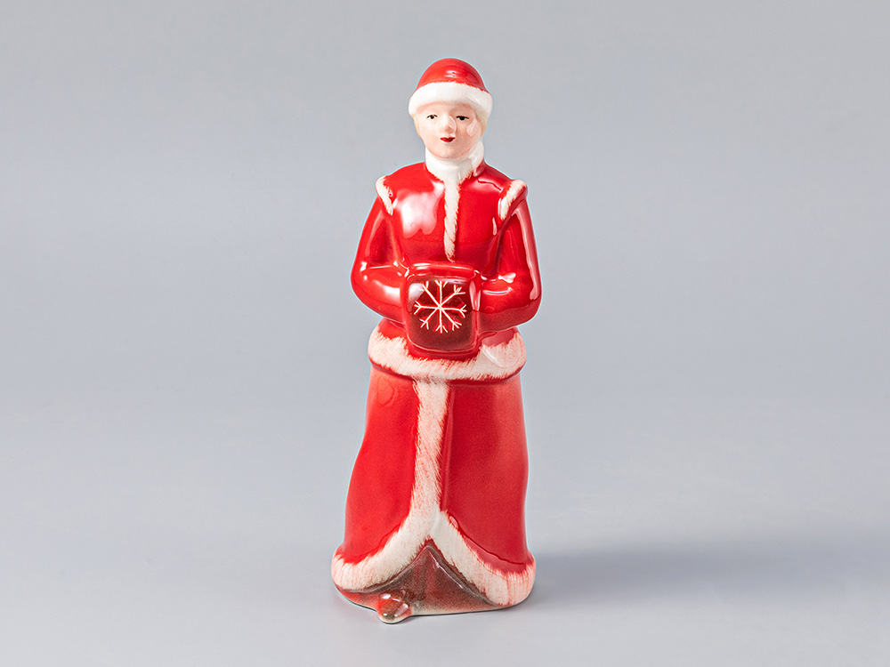 Скульптура Снегурка  Красный нос арт. 82.99308.00.1
