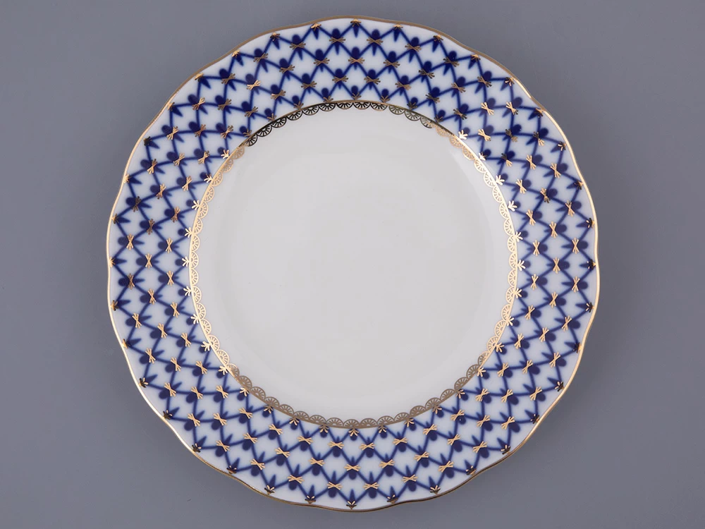 Тарелка Тюльпан Кобальтовая сетка 180 мм арт. 80.00230.00.1