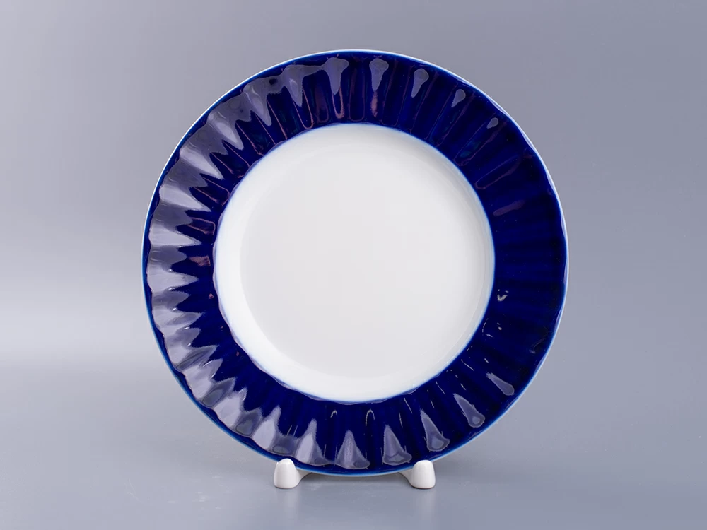 Тарелка мелкая 180 мм форма Шатровая, рисунок Найт арт. 80.99806.00.1