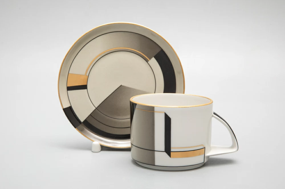 Чашка с блюдцем чайная форма Баланс рисунок Проект 3 арт. 81.28763.00.1