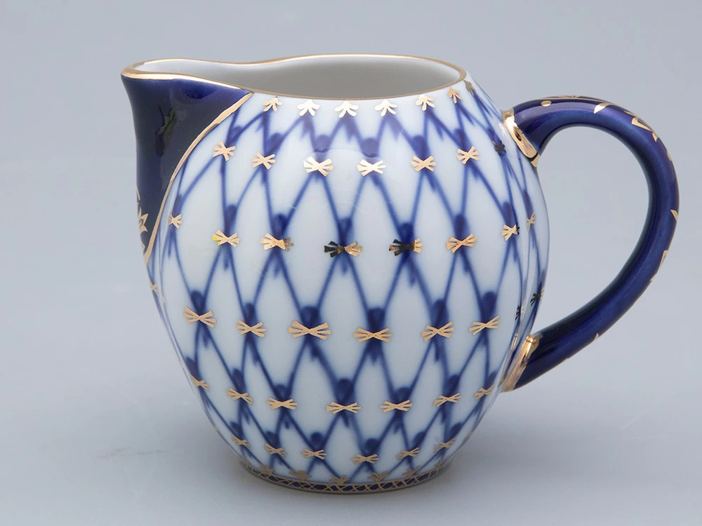 Сливочник Тюльпан Кобальтовая сетка арт. 80.02187.00.1