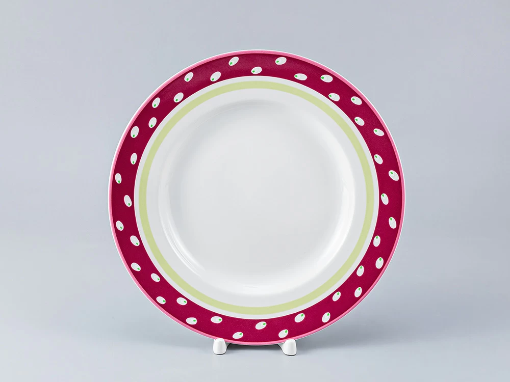 Тарелка мелкая 240 форма Плоская рисунок Весенний бриз , арт. 80.98408.00.1