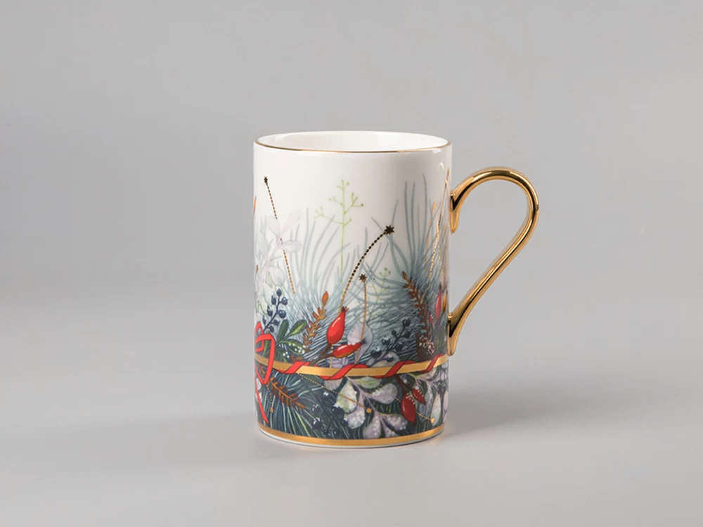 Императорский фарфоровый завод Бокал 400 мл форма Идиллия рисунок Календа арт. 80.42239.00.1