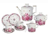 Императорский фарфоровый завод Сервиз чайный Гербовая Первое свидание, 6 персон 20 предметов, арт. 81.23362.00.1
