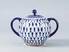 Императорский фарфоровый завод Сахарница Тюльпан Кобальтовая сетка арт. 80.00234.00.1