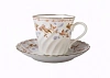 Чашка с блюдцем кофейная 155 мл форма Витая рисунок Карелия арт. 81.15723.00.1
