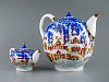 Комплект чайников форма Новгородский рисунок Зимняя сказка арт. 81.13998.00.1