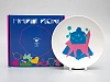 Декоративная тарелка в подарочной упаковке 195 мм, форма Эллипс рисунок Magic cat (Волшебный кот) 4, арт. 81.29506.00.1