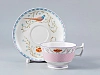 Чашка с блюдцем форма Александрия рисунок Фазаны арт. 81.25884.00.1