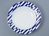 Тарелка глубокая 235 мм Стандартная-2 рисунок Да и нет Синий арт. 80.44733.00.1