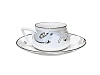 Чашка с блюдцем кофейная 180 мл форма Билибина 1 Крокус 180 мл арт. 81.16133.00.1