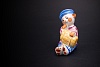 Скульптура форма Медвежонок с бочонком, рисунок Сладкоежка, арт. 62.16550.00.1