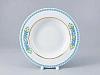 Императорский фарфоровый завод Тарелка форма Европейская 225 мм рисунок Высоцкая. Azzurro, арт. 80.37140.00.1