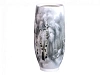 Ваза декоративная форма Карелия рисунок Зимние березы арт. 80.04734.00.1