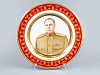 Декоративная тарелка 300 мм Маршал Толбухин Ф.И., форма Mazarin (Мазарин), арт 80.99485.00.1