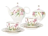 Сервиз чайный форма Яблочко рисунок Акварель,6 персон 20 предметов, арт. 81.27032.00.1