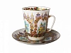 Чашка с блюдцем кофейная 165 мл., форма Майская, рисунок Дворцы Шехерезады  арт. 81.10506.00.1