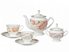 Императорский фарфоровый завод Сервиз чайный форма Айседора рисунок Мариенталь, 6 персон 14 предметов, арт. 81.26175.00.1
