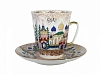 Чашка с блюдцем кофейная 165 мл форма Майская форма Древнерусское зодчество арт. 81.10380.00.1
