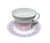 Чашка с блюдцем Волна Геометрия 5 Home 155мл арт. 81.28608.00.1