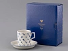Подарочный набор Чашка с блюдцем чайная, форма Гербовая, рисунок Лого 1, арт 81.32931.00.1